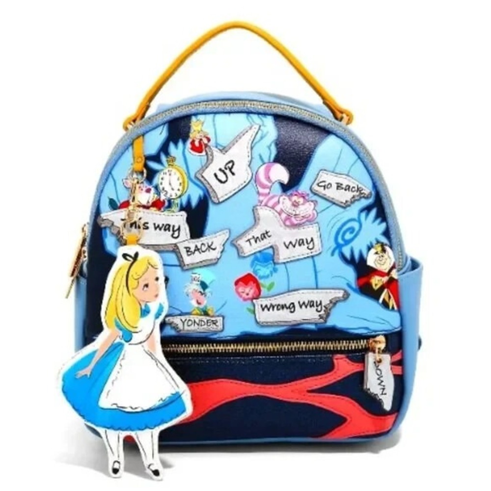 Danielle Nicole Disney Alice in‎ Wonderland Direction Mini Backpack